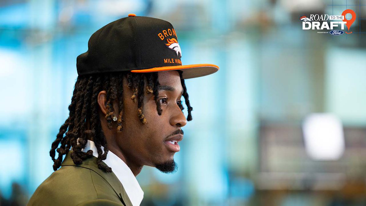 "It's a perfect fit for me." Jahdae barron 🏁 shares how it feels to join the Broncos: