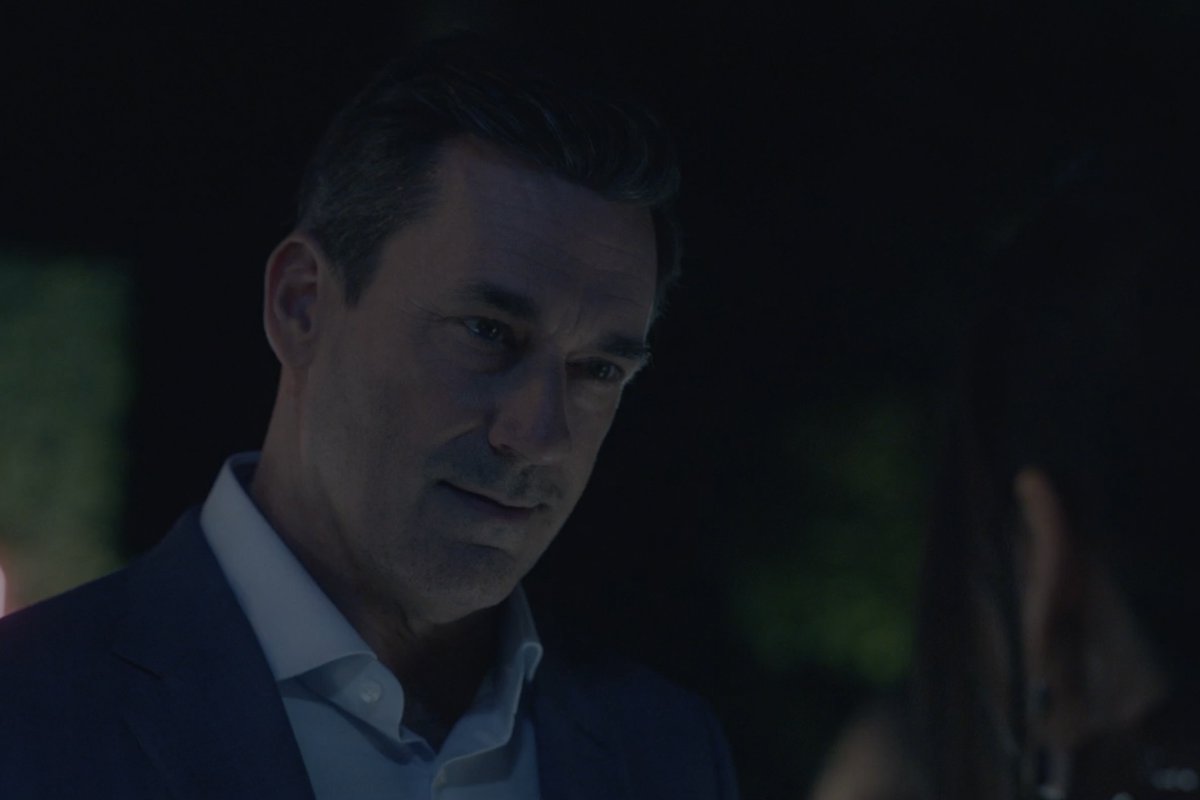 He's not in the business of kissing and telling. #YourFriendsAndNeighbors — Now Streaming
