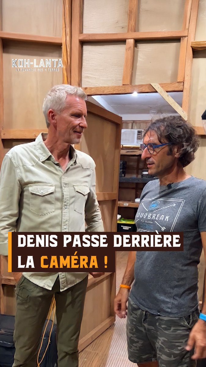 Denis vous emmène avec lui dans une pièce secrète de Koh-Lanta 😉🔥 🌴 #KohLanta, en streaming sur TF1+ :