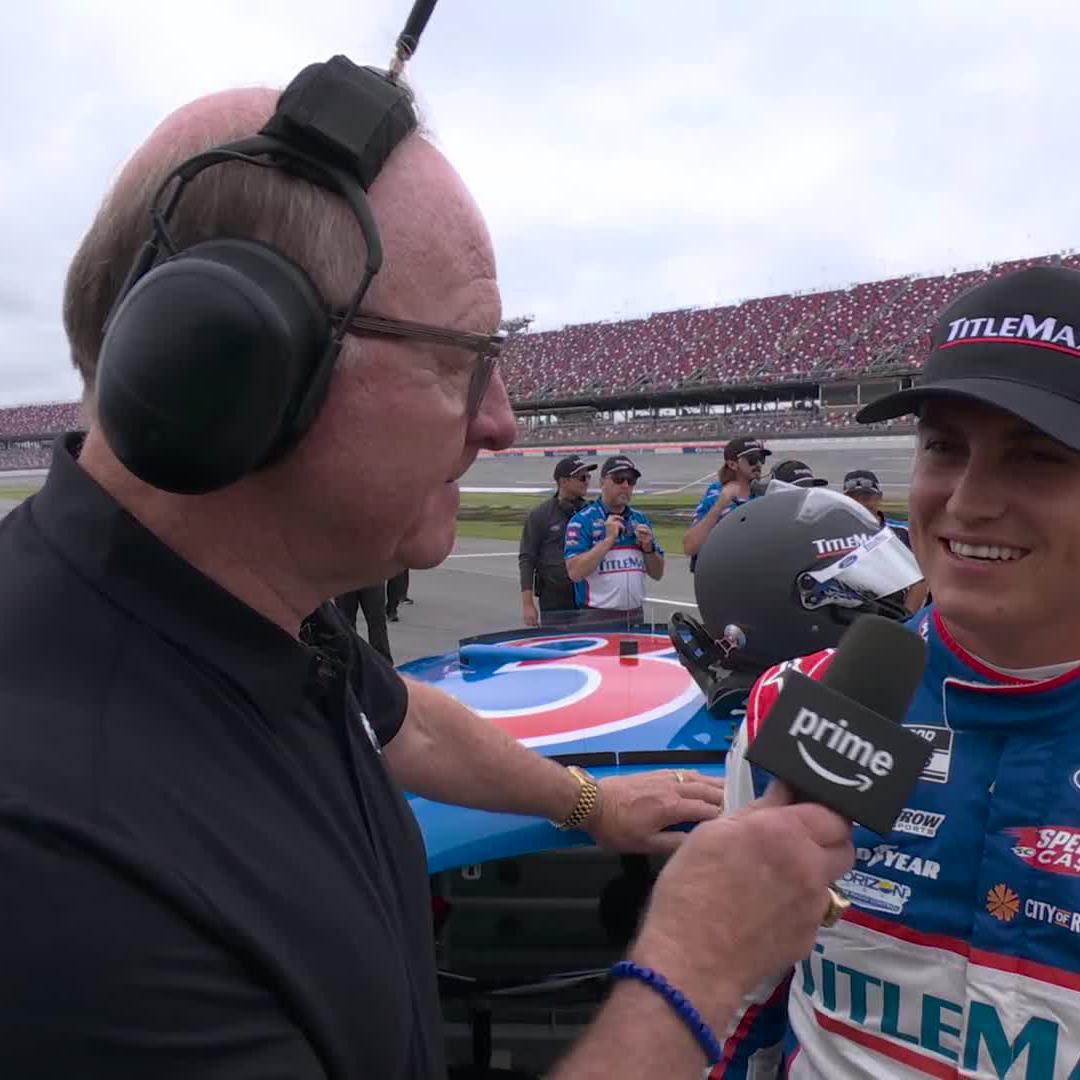 "Pole sitter in the Cup Series. That's awesome." Zane Smith | Front Row Motorsports