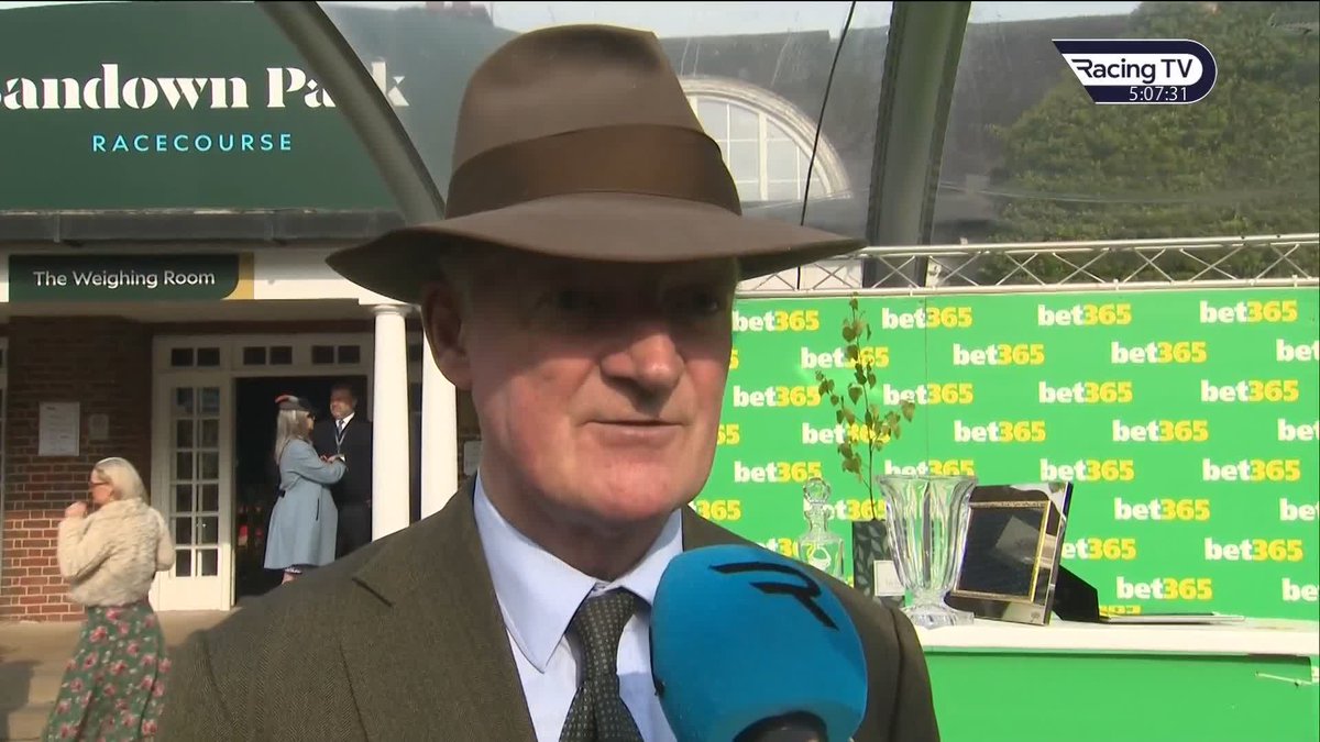 "We pinch ourselves and I say to my son, don't think this is normal, this is not normal. Don't take it for granted." A must-watch interview with champion trainer Willie Mullins 🏆 Sandown Park