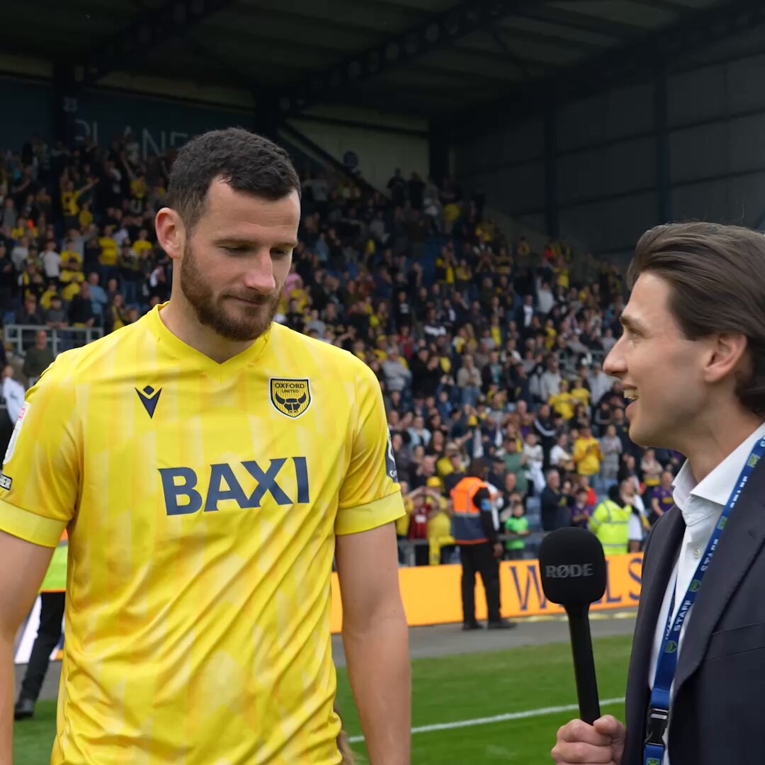 We caught up with Elliot amid the post-match celebrations 🗣️