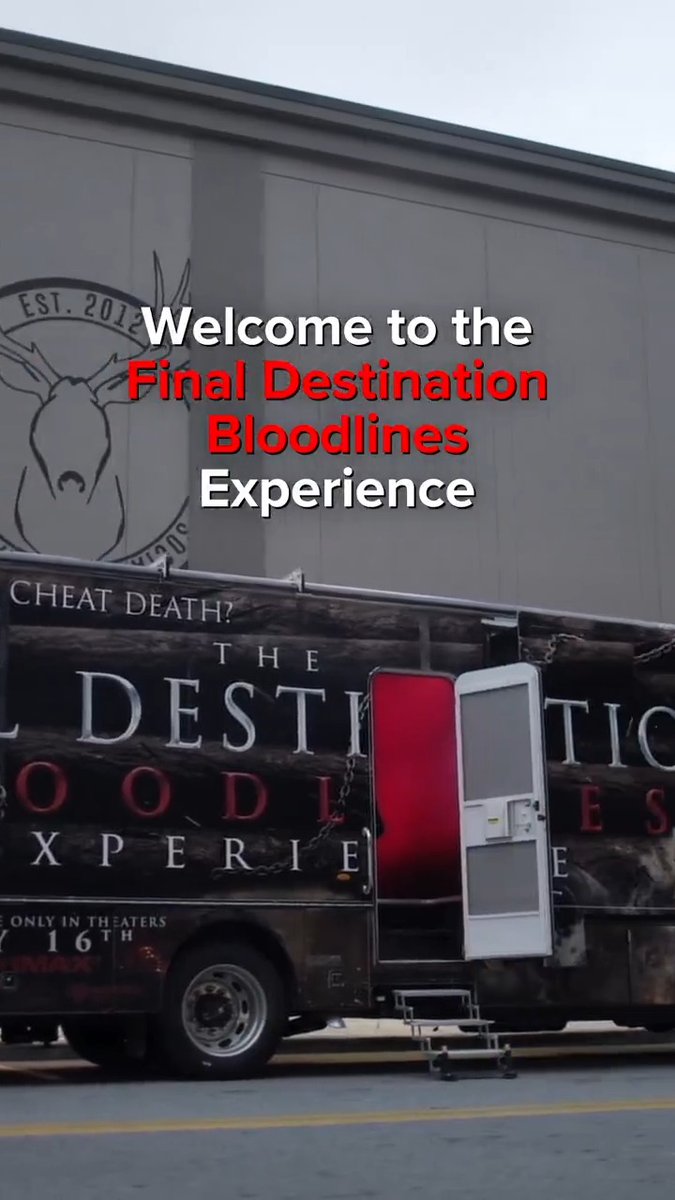Which one of you is next? Tempt fate at the Final Destination Bloodlines Experience in New York City, Dallas, and Los Angeles. For more details, visit #FinalDestination #Bloodlines