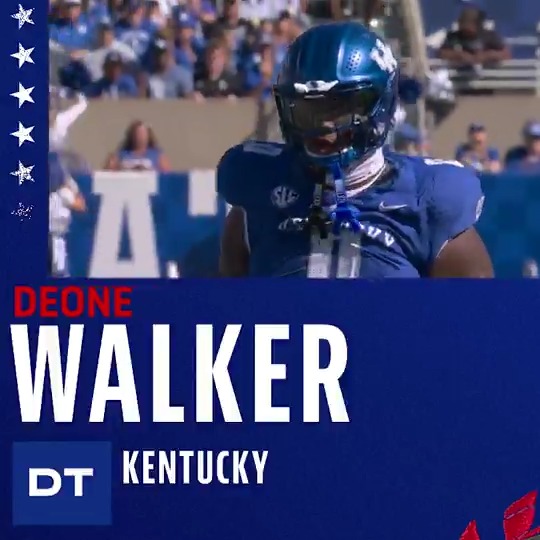 biiiiiiig fellla. 😤 @deonewalker0 | #NFLDraft