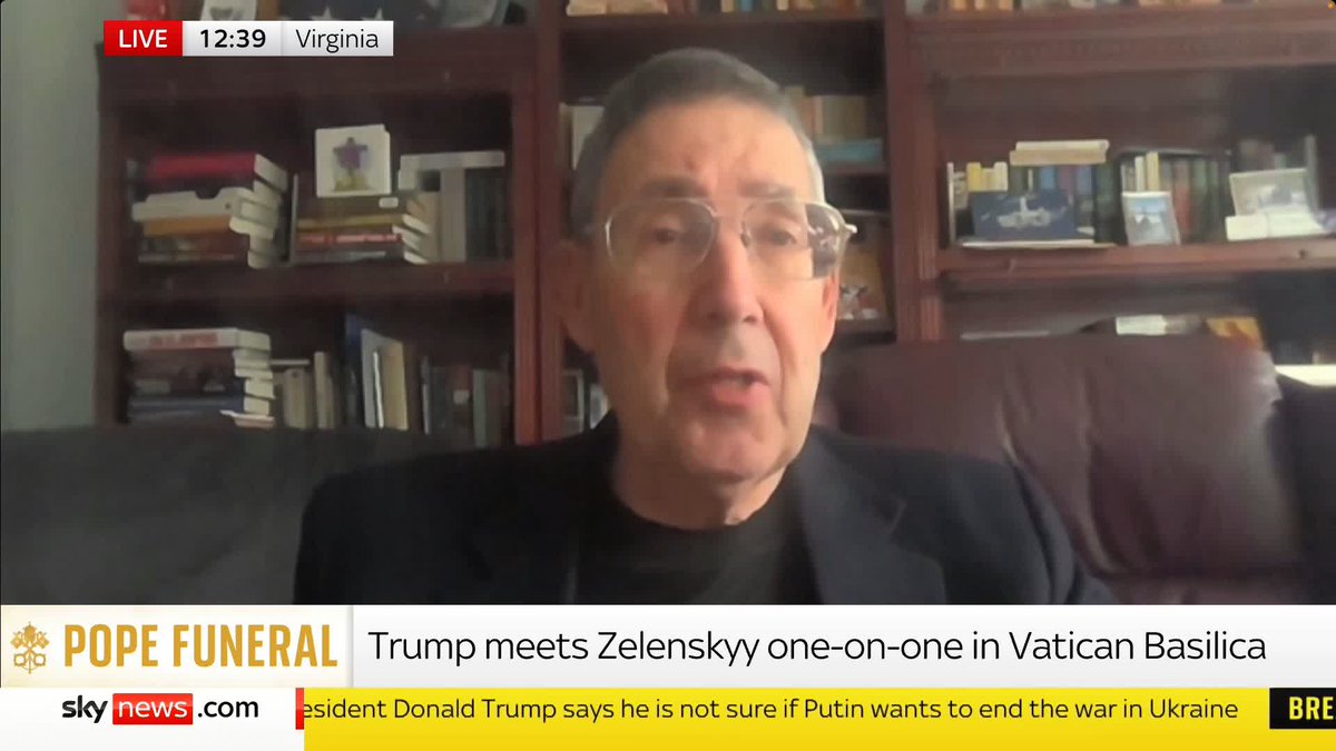 "Trump felt the need to demonstrate he is not a feckless tool of the Kremlin." John Herbst, former US ambassador to Ukraine, talks to Sky's @AnnaBotting about Trump's meeting with Zelenskyy. Latest: 📺 Sky 501, Virgin 602, Freeview 233 and YouTube