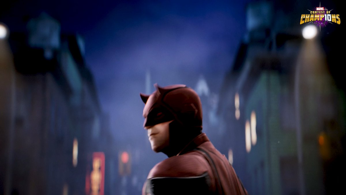 The streets aren’t safe anymore. Daredevil and Kingpin clash once again—this time, you can find them in the Battlerealm