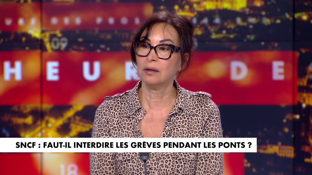 Naïma M'Faddel réagit au préavis de grève de la SNCF : «J'ai hâte que la concurrence se développe dans notre pays notamment grâce aux Italiens» dans #HDPros2WE