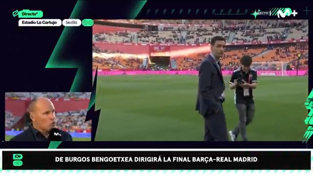 ''𝗔𝘆𝗲𝗿 𝗻𝗼 𝗲𝗿𝗮 𝗲𝗹 𝗺𝗼𝗺𝗲𝗻𝘁𝗼''. Las palabras de Mateu Lahoz tras las declaraciones del equipo arbitral. #LaCopaMola #LaCasaDelFútbol