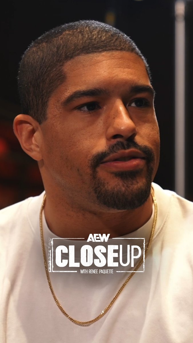 .Anthony Bowens has his sights set on gold! See his full interview with Renee Paquette on this edition of Close Up, available now on the AEW YouTube channel! ▶️