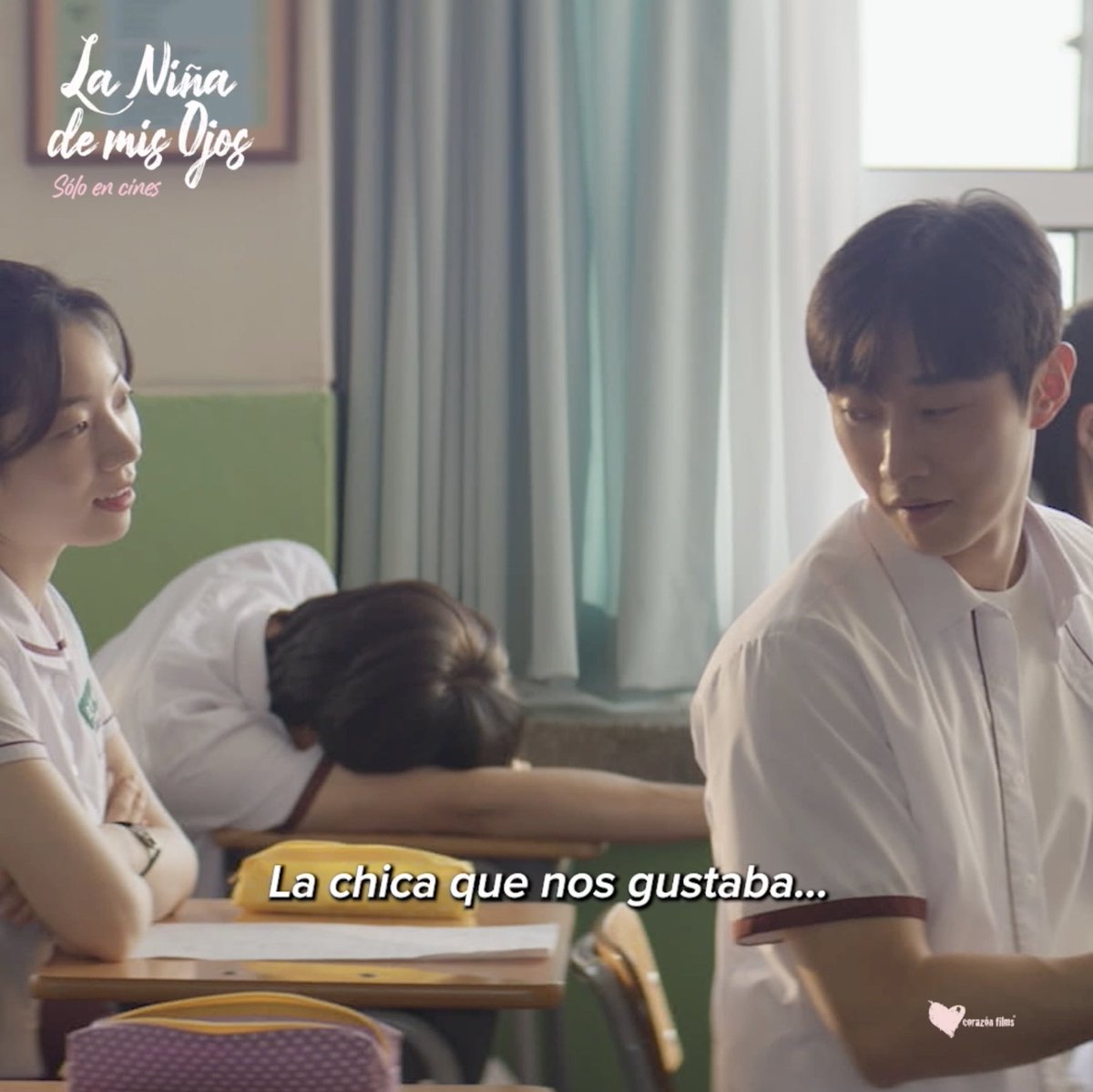 Tiene algo que no puedo explicar... 💘 pero sé que no me la quiero perder. 🎬 #LaNiñaDeMisOjos ya está en cines.