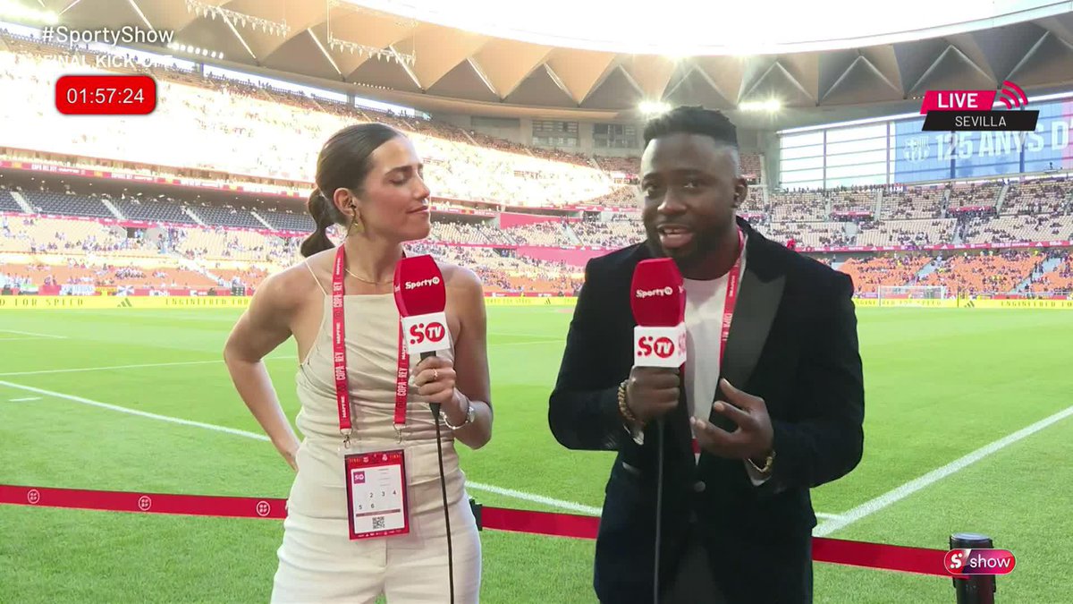 Klinton can't stop smiling watching Lamine Yamal play! 😍⚡ The Barça wonderkid is pure joy to watch on the pitch! Every touch, every move, magic! ✨⚽ #CopaDelRey