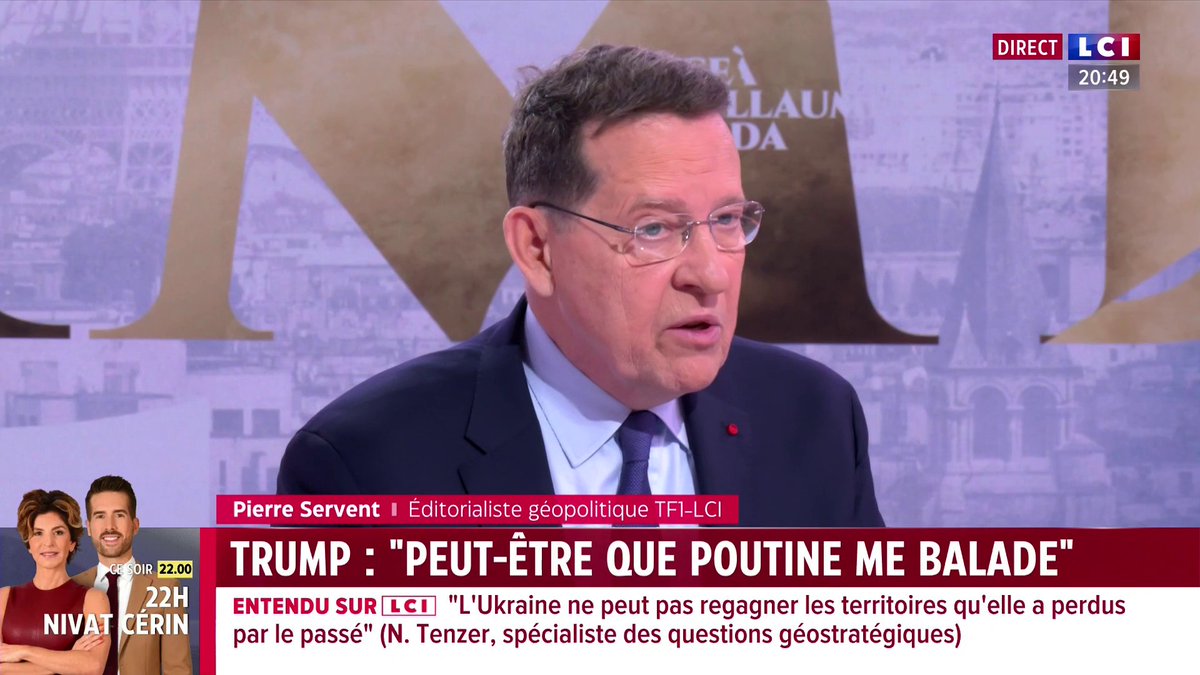 🗣️ "Le problème de Donald Trump, c'est que c'est un personnage qui change de point de vue comme de chemise" souligne Pierre Servent ▶️ 𝔾𝕦𝕚𝕝𝕝𝕒𝕦𝕞𝕖 𝔸𝕦𝕕𝕒
