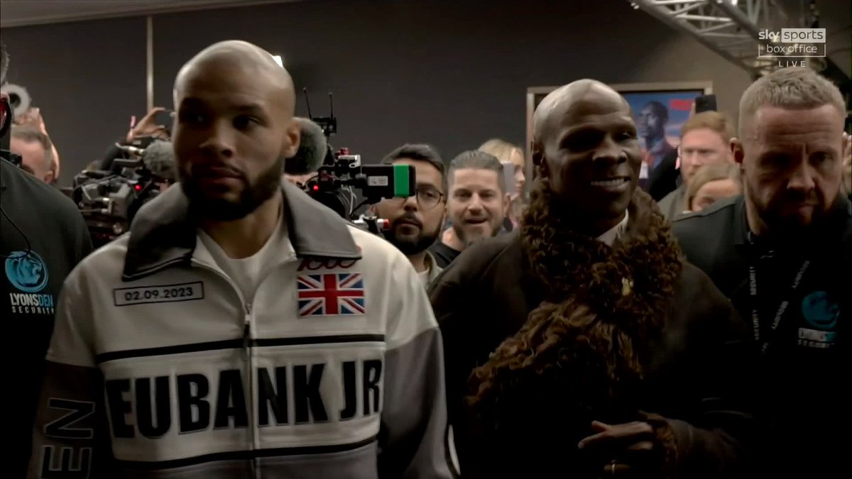 HE'S HERE! 🤩 #EubankBenn | Tonight | Live on Sky Sports Box Office 📲 Watch here: