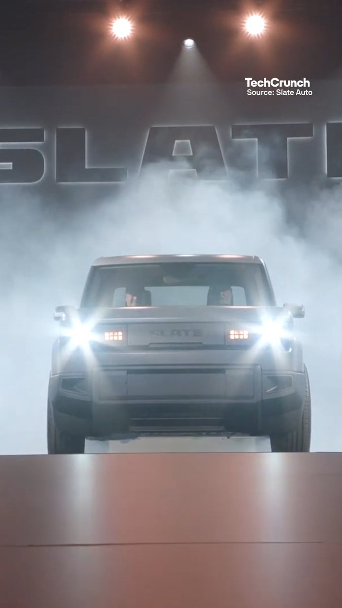 Meet Slate Auto's new vehicle, a new Tesla competitor whose focus on customization and affordability marks a stark contrast to its competition. Not to mention Slate's existence was first revealed by Sean O'Kane 👀