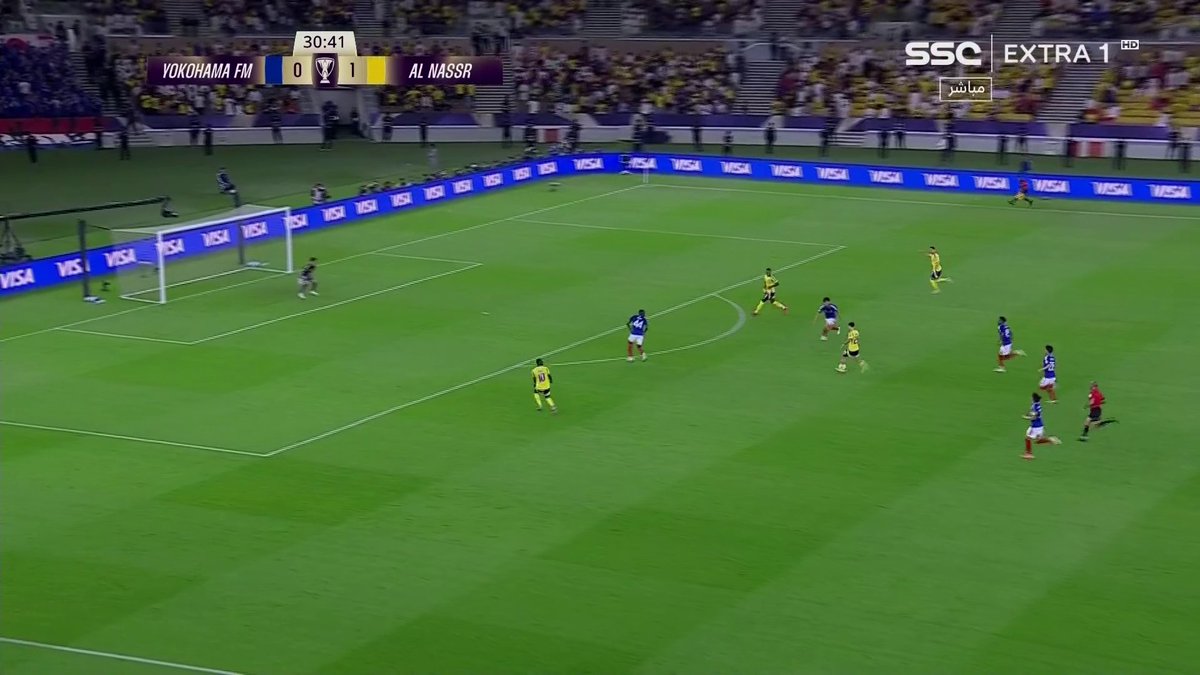 🚨🚨🚨🚨🚨🚨🚨🚨🚨🚨🚨🚨🚨 هدف #النصر الثاني ساديو ماني يسجل