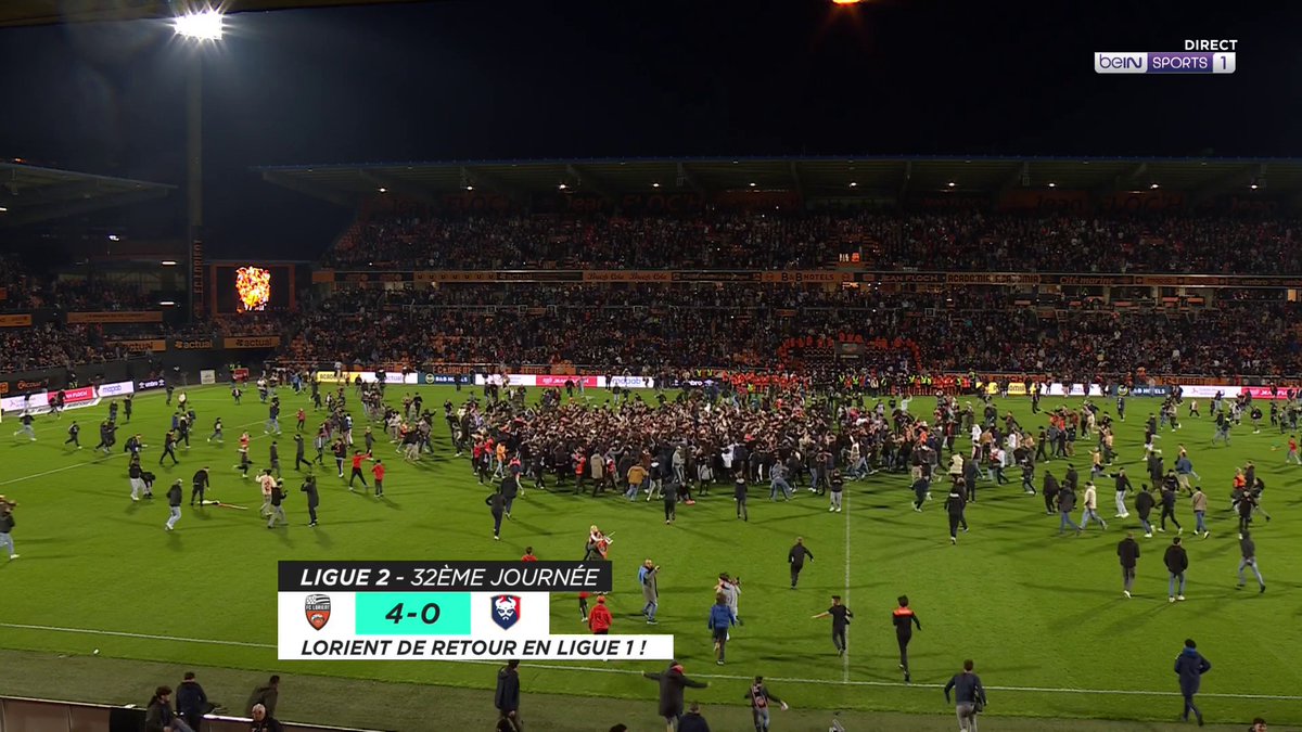 LE MOUSTOIR EST ENVAHI : 𝗟𝗢𝗥𝗜𝗘𝗡𝗧 𝗘𝗦𝗧 𝗗𝗘 𝗥𝗘𝗧𝗢𝗨𝗥 𝗘𝗡 𝗟𝗜𝗚𝗨𝗘 𝟭 ! 🧡🔺 🎥 beIN SPORTS