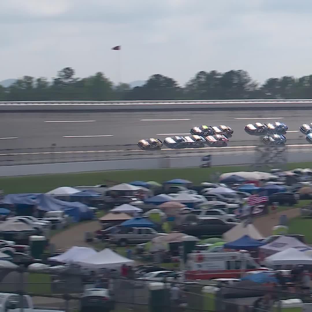 Time to see what adventures Talladega Superspeedway will bring today! The green is out and we are live on The CW Sports.