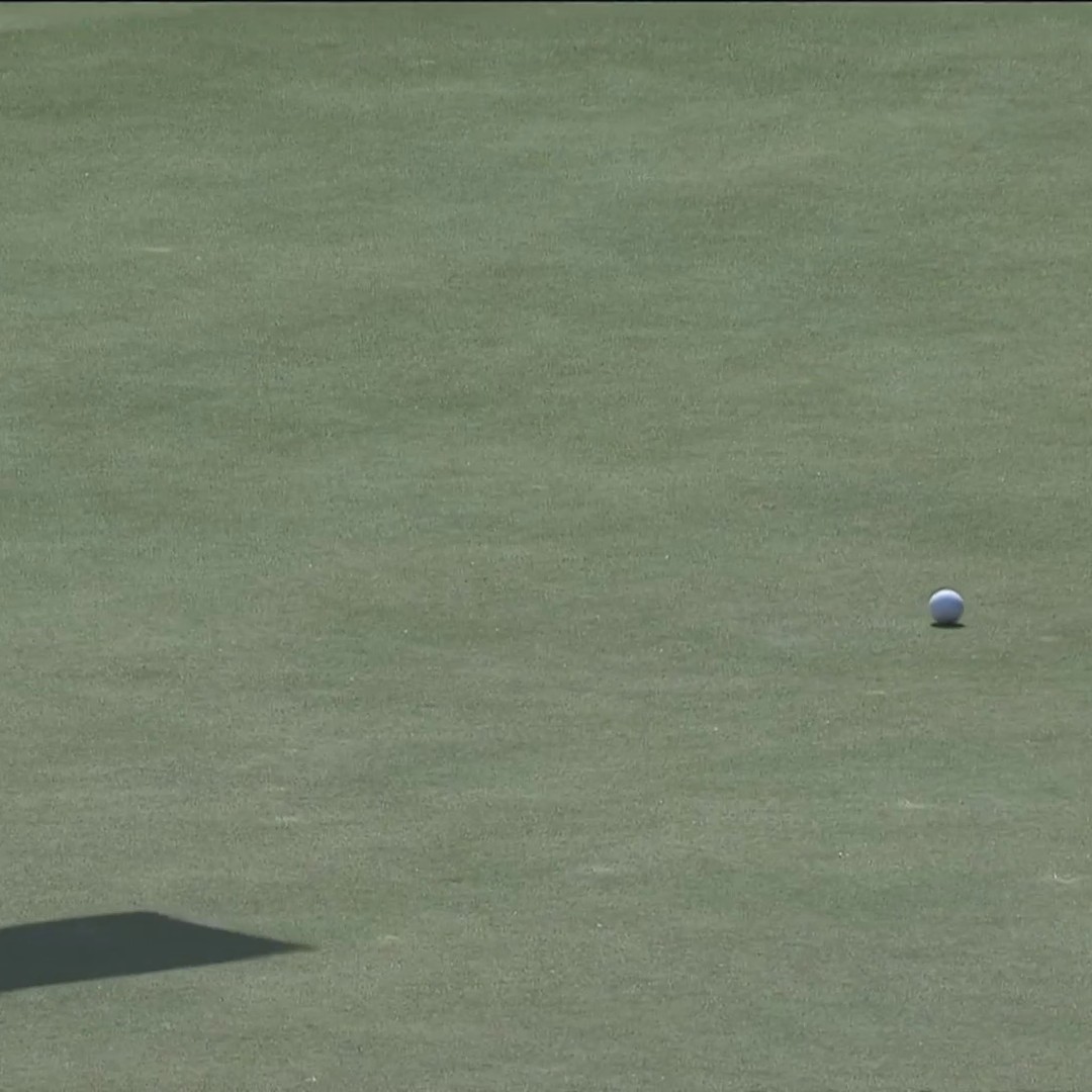 That's one way to tie for the lead! Mao Saigo can leave the putter in the bag after this one. 📺 NBC &amp; Peacock | The Chevron Championship