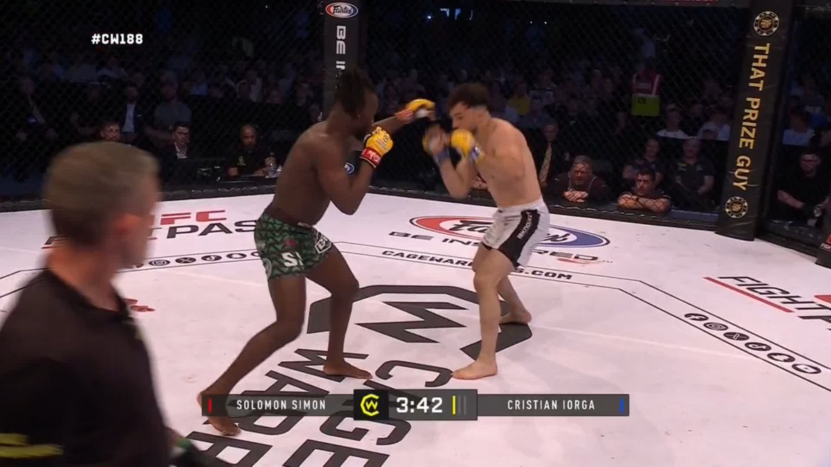 This KO is straight out of Looney Tunes 😭