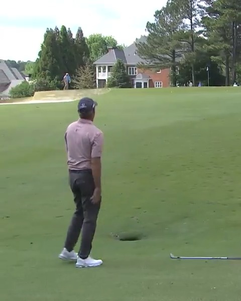 Club drop ➡️ birdie 🐦 It was always a three right @JerryKelly13PGA? 😂