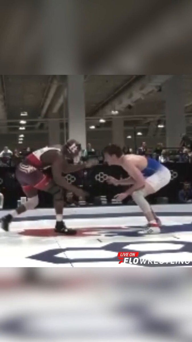 Rutgers commit Jordan Chapman’s first match at U20s was a 22 second masterpiece 🤌