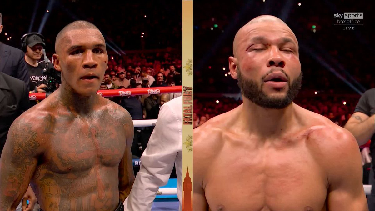 116-112 116-112 116-112 Chris Eubank Jr beats Conor Benn by unanimous decision! 👏