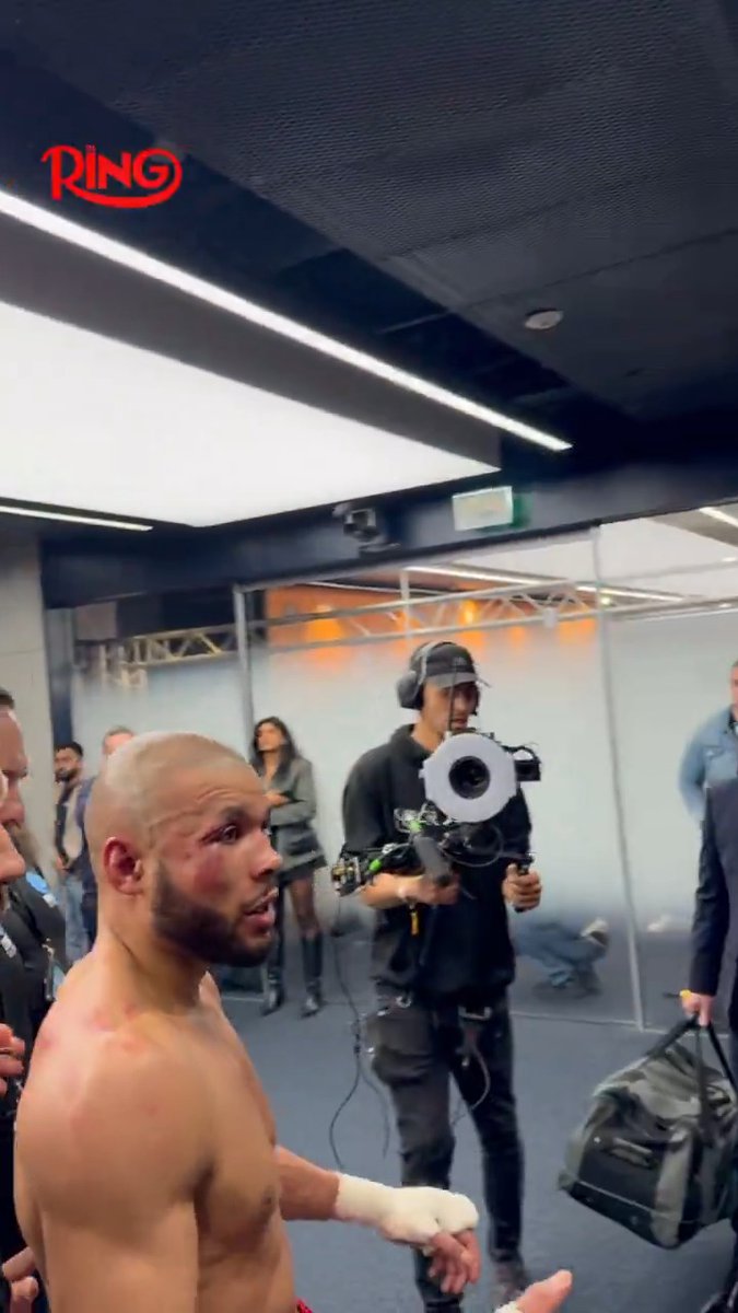 Chris Eubank Jr heads back to his dressing room after his victorious performance against Conor Benn 👑 The Ring's FATAL FURY: City of the Wolves: City of the Wolves card on DAZN and Sky.
