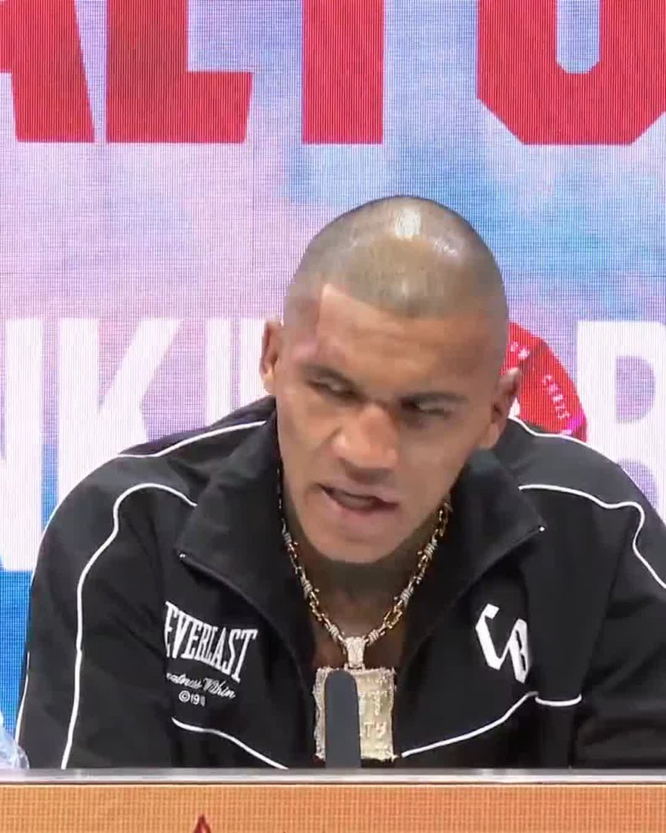 "I wish Chris a speedy recovery, I've heard he's got a broken jaw. I want to thank Sr for turning up. This is a family affair." - Conor Nigel Benn #EubankBenn