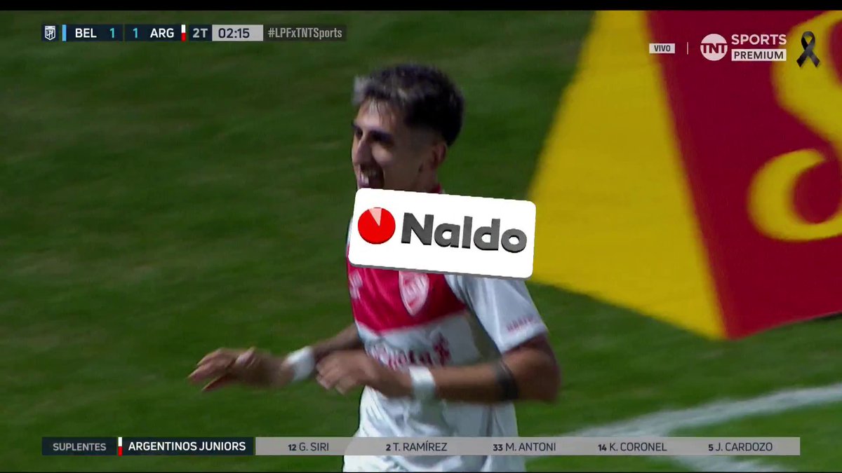 ⚽️ LA DEFINICIÓN DE ALAN LESCANO PARA EL 1-1 DE ARGENTINOS ANTE BELGRANO.