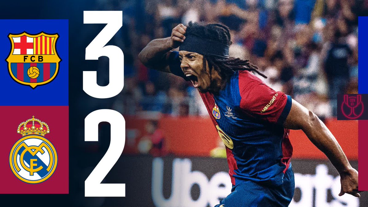 COPA FINAL 🏆 BARÇA 3-2 REAL MADRID