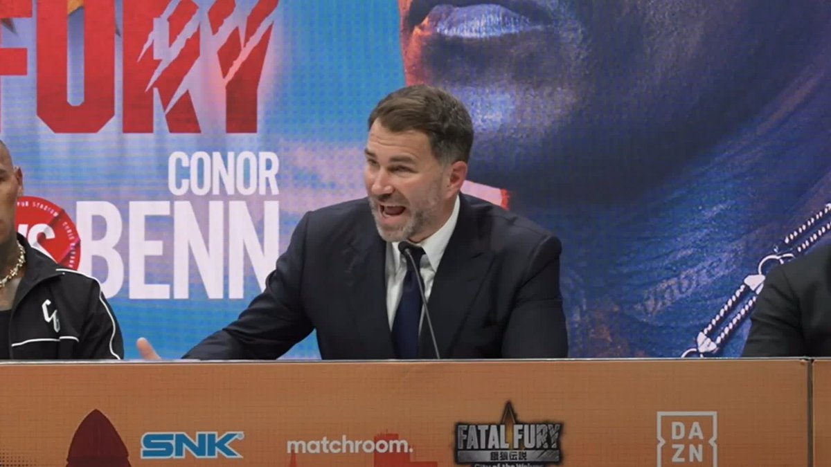 "The terms are already agreed for the rematch" 👀 Eddie Hearn on whether there will be a second fight between Chris Eubank Jr and Conor Benn 🤔