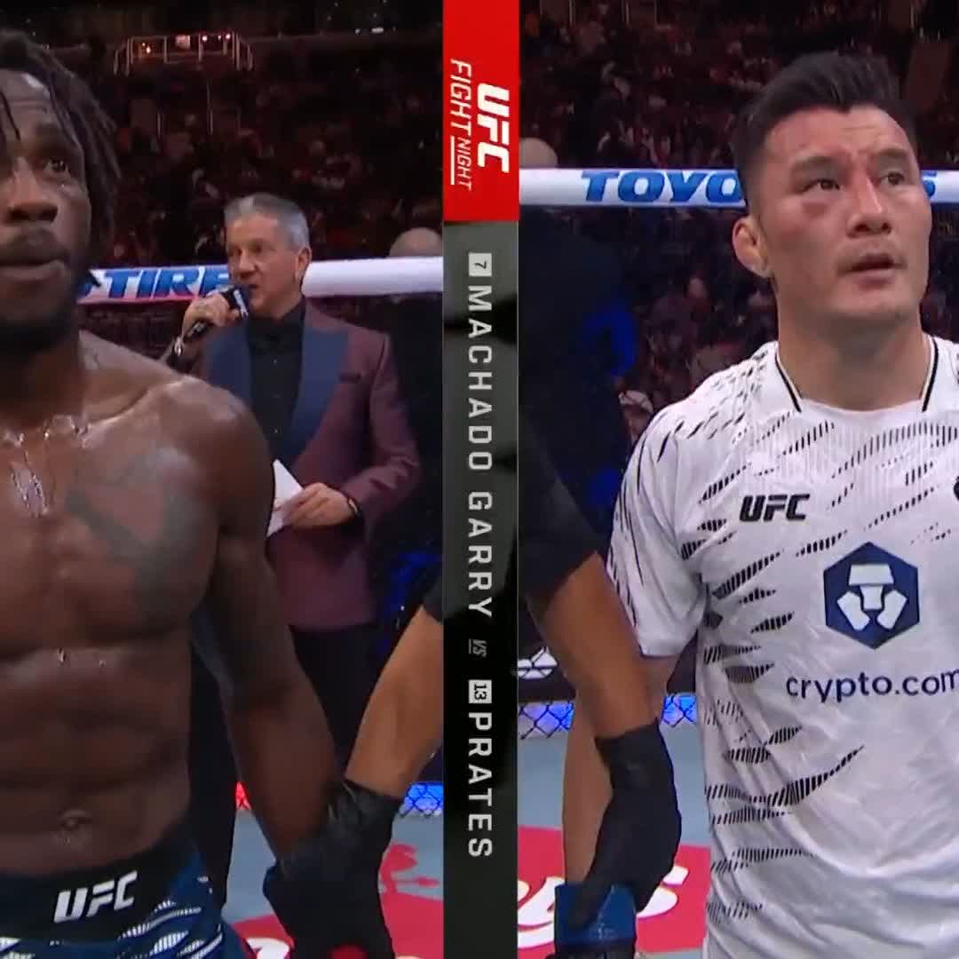 The unanimous decision victory goes to Da'Mon Blackshear ๐ He gets his 3rd W in a row at #UFCKansasCity!