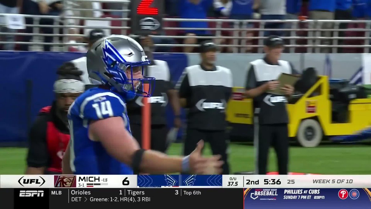DUGGAN. TOUCHDOWN. 📺: ESPN | Verizon