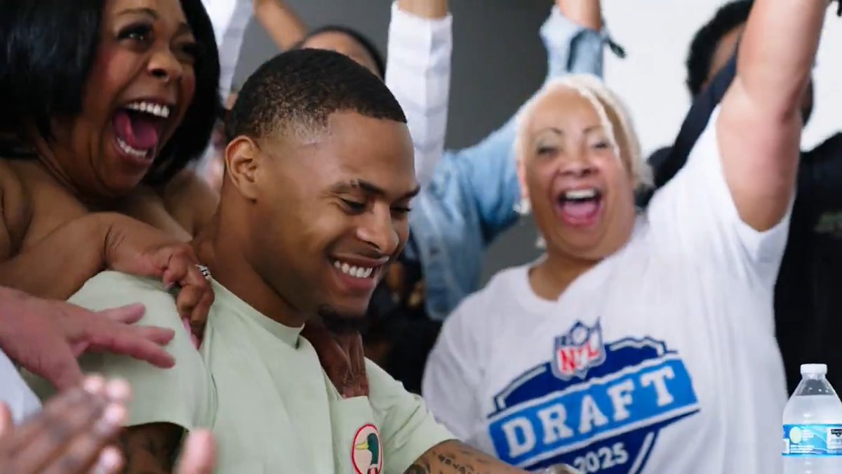 ðð¡ð ððšðŠðð§ð the Los Angeles Rams drafted Jarquez hunter ð§¡ #NFLDraft