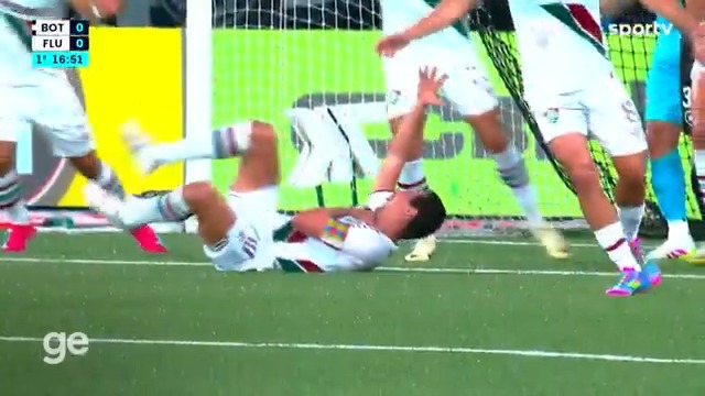 Ganso sentiu muito a divida com Alexander Barboza...