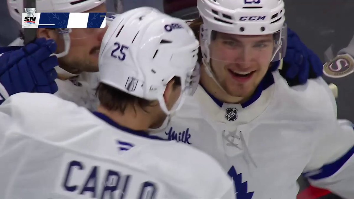 THAT WAS KNIES 😮‍💨 We're all tied up in Ottawa! #StanleyCup 🇺🇸: NHLonTNT (TBS) &amp; Sports on Max ➡️ 🇨🇦: Sportsnet or stream on Sportsnet+ ➡️
