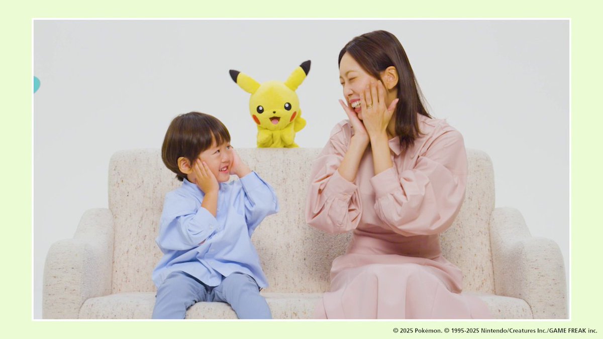 YouTubeチャンネル「ポケモン Kids TV」にて、「ピカチュウのひみつホッペ 〜リトミックバージョン〜」が公開中！ ピカチュウのほっぺすりすりをマネしてみよう！ リズムにあわせて親子で体を動かしてみてね！ #ポケモンKidsTV
