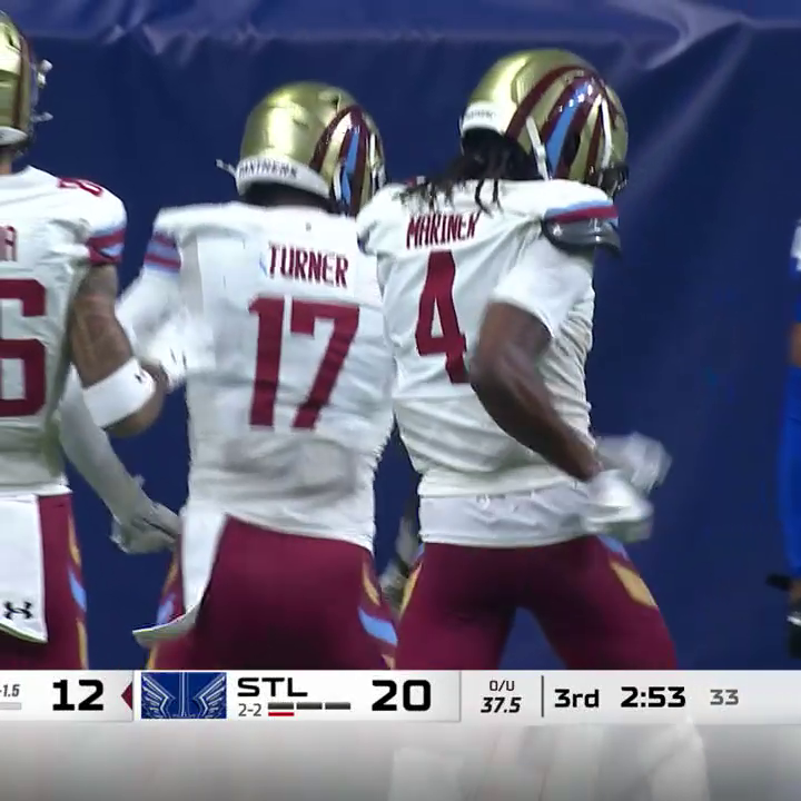 Malik Turner hit a TikTok dance after his 20-yard touchdown 😂🔥 United Football League | Michigan Panthers