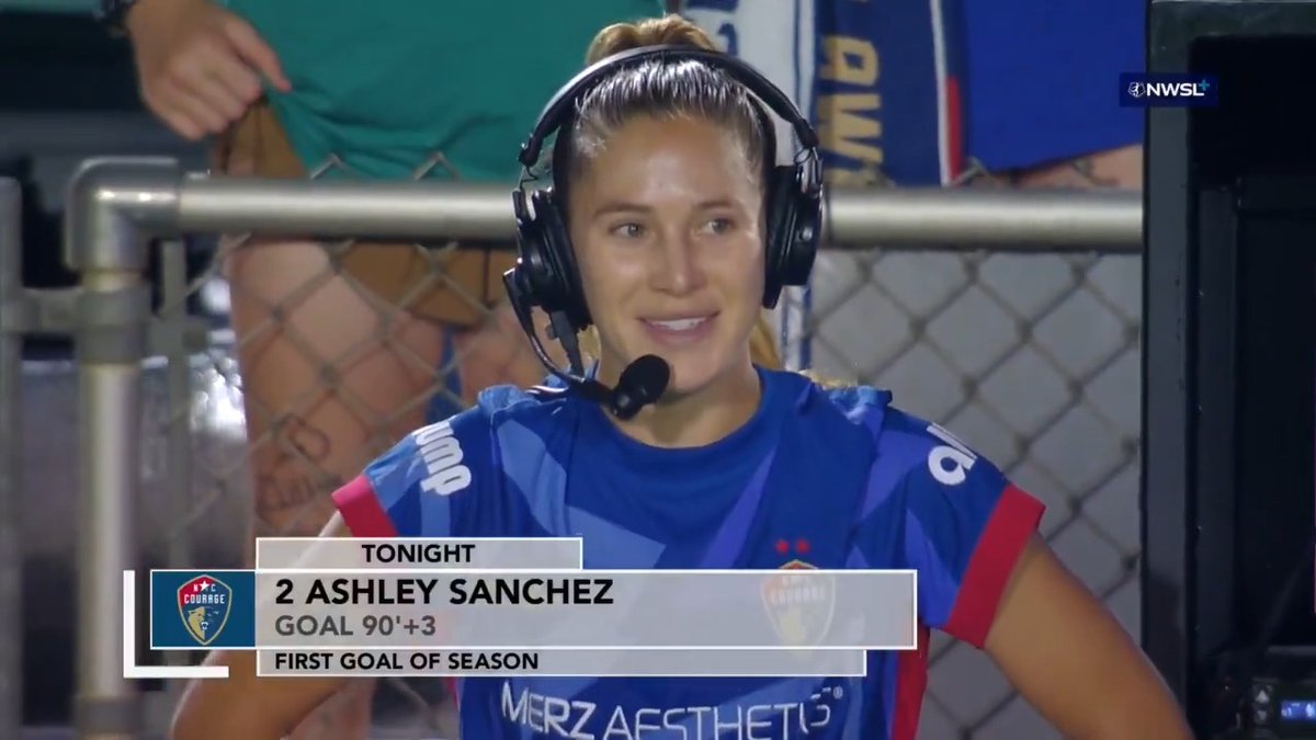 "We just didn't give up. It just shows the character of this team." Ashley Sanchez plays the hero in NC's victory.