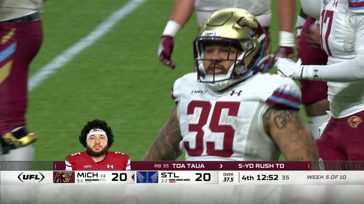 MICHIGAN COMES BACK TO TAKE THE LEAD IN THE 4TH QUARTER 😤 United Football League | Michigan Panthers
