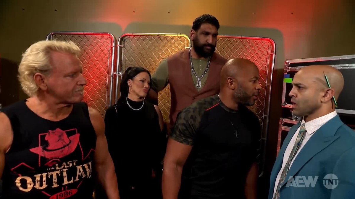 Are they leaving Sonjay Dutt high and dry?! Watch #AEWCollision on TNT &amp; MAX Jeff Jarrett | Jay Lethal | Satnam Singh Bhamara | SONJAY | Karen Jarrett