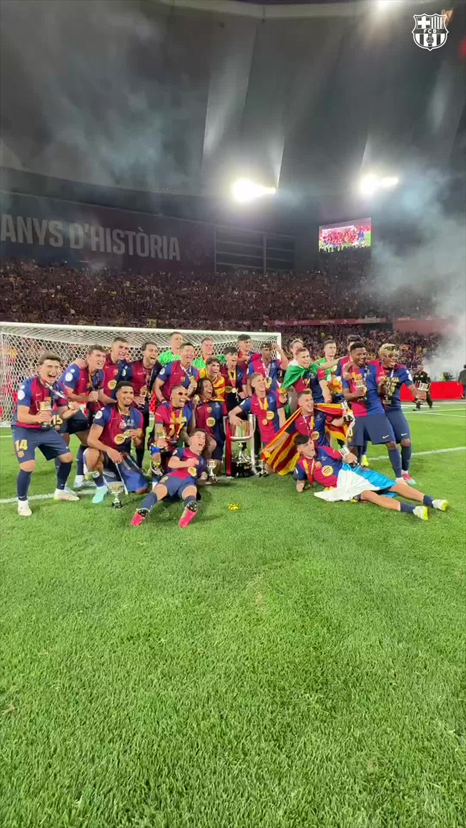 All roads lead to this moment. 🏆💙❤️