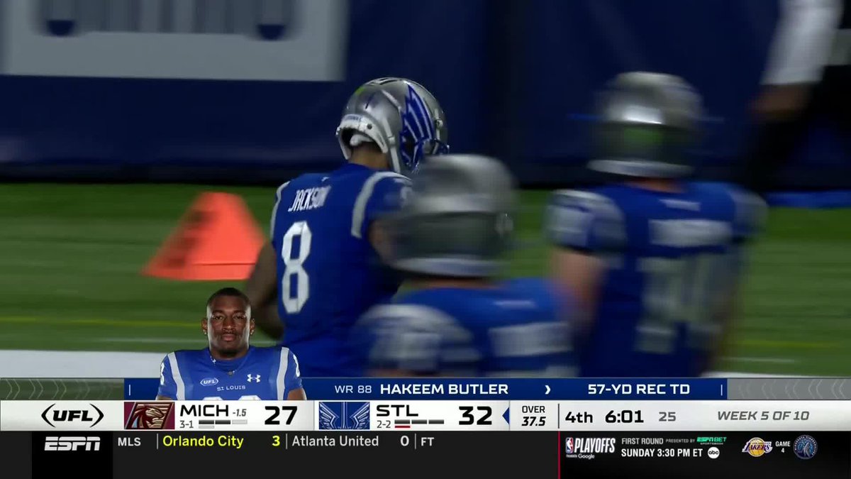ARE YOU NOT ENTERTAINED?! 👏 Back-to-back touchdowns for Hakeem Butler 🔥 📺: ESPN | Verizon