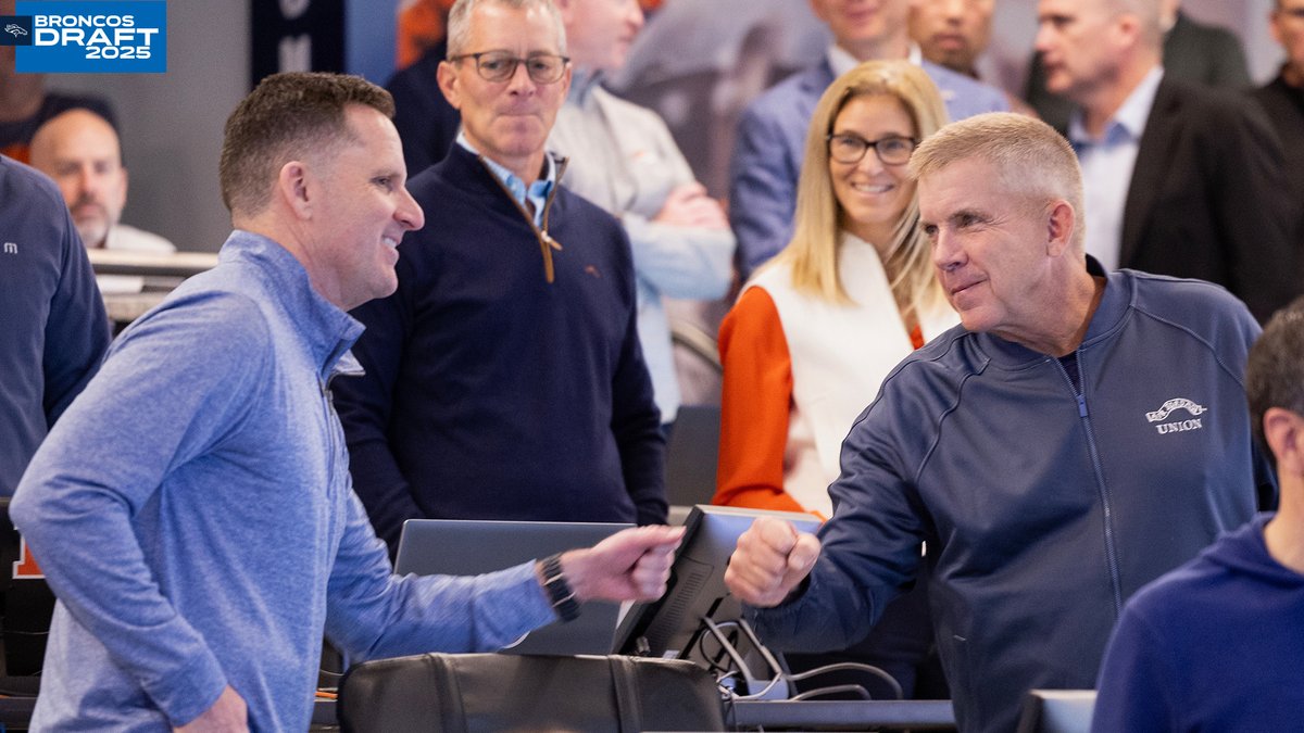 "We helped ourselves in all three phases." GM George Paton breaks down our 2025 #BroncosDraft: