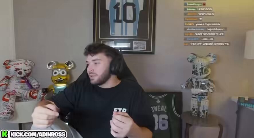 Adin Ross reveals that he didn’t take the Kanye collab because Ye refused to get on call before stream to discuss plans Also didn’t like the way Kanye spoke to N3on and Sneako “Wack to me..way they were getting spoken to..happy I didn’t go..they got banned on Twitch that day”