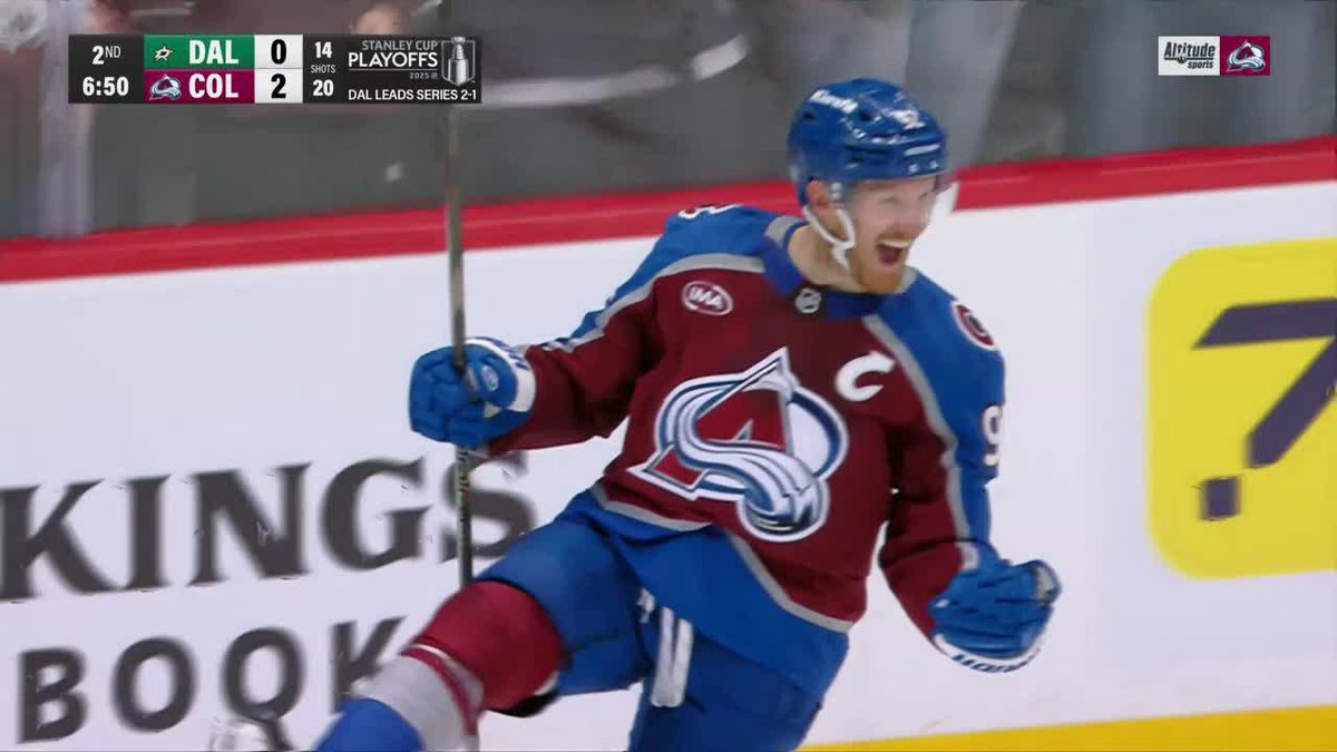 OUR CAPTAIN IS BUILT DIFFERENT‼️ #GoAvsGo | #BuiltDifferent