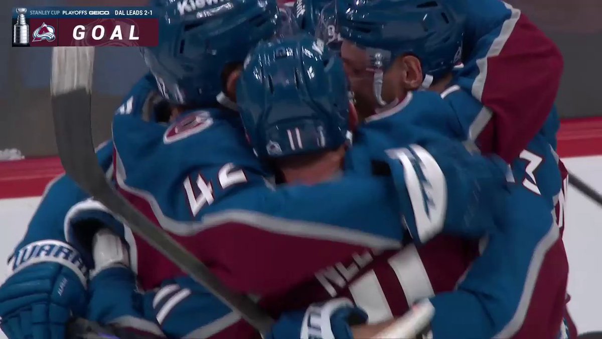 🚨 GABRIEL LANDESKOG GOAL! GABRIEL LANDESKOG GOAL! 🚨 His first goal in the NHL since June 20, 2022 puts the Colorado Avalanche up 3-0 in this one! #StanleyCup 🇺🇸: NHLonTNT (TBS) & @SportsonMax ➡️ 🇨🇦: Sportsnet or stream on Sportsnet+ ➡️