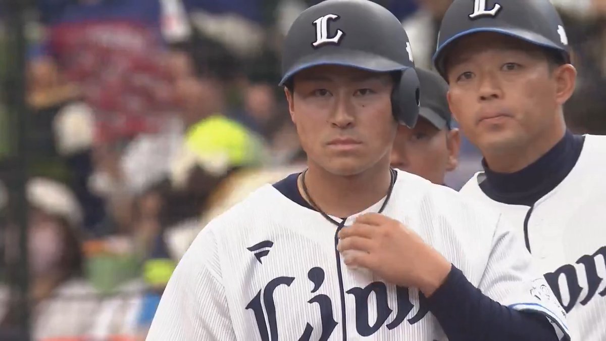 埼玉西武 #渡部聖弥 選手が2打席連続タイムリーヒット👏 これで4試合連続マルチ安打‼️ #seibulions 👇ライブ配信はこちら