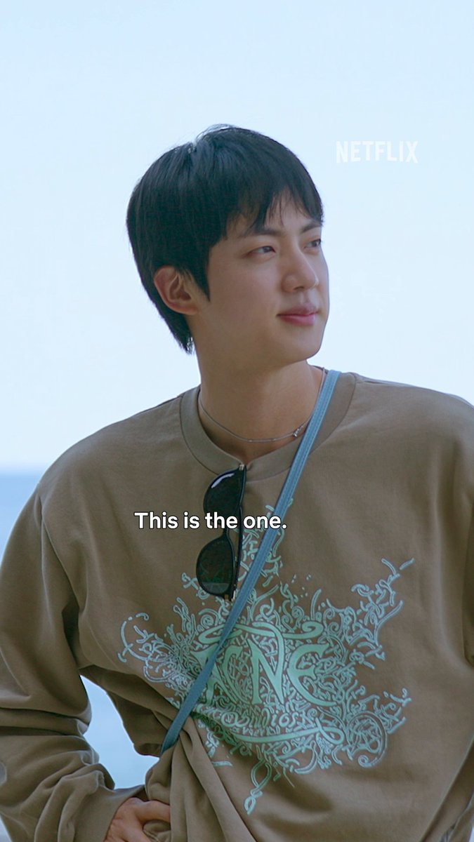 jin being jin just bc i already miss him #KiansBizarreBandB #JIN #진 #Netflix