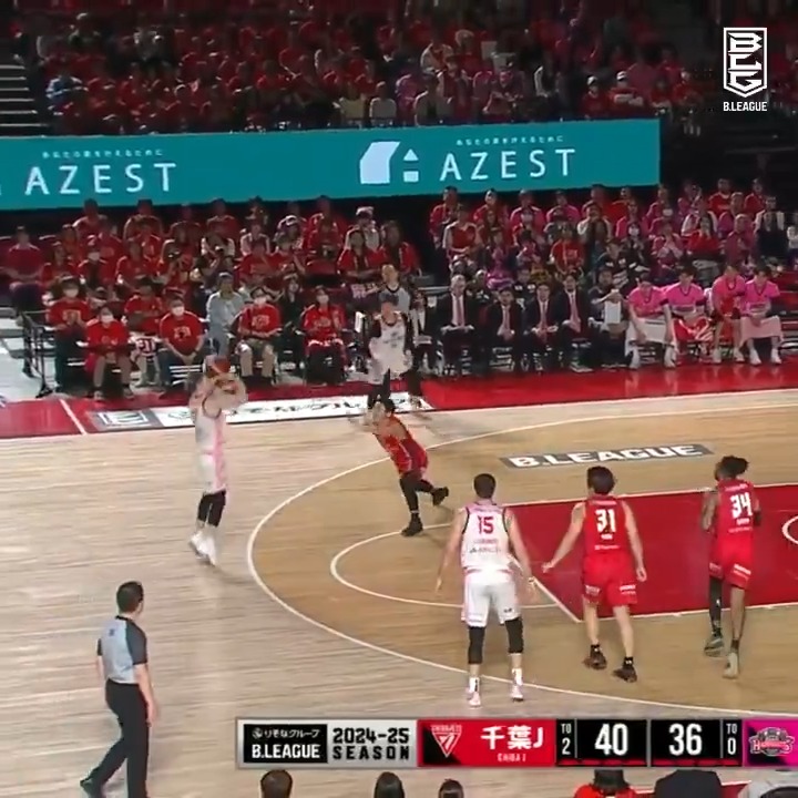 ゲームのように完璧なボール回し🎮🤯 中山 拓哉 【公式】秋田ノーザンハピネッツ #Bリーグ #りそなグループ
